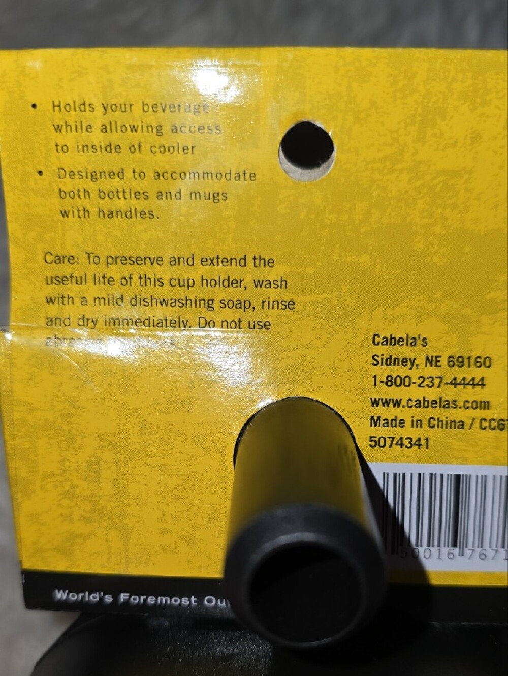 Cabela's Black Hot & Cold Cup Holder - Picture 6 of 7